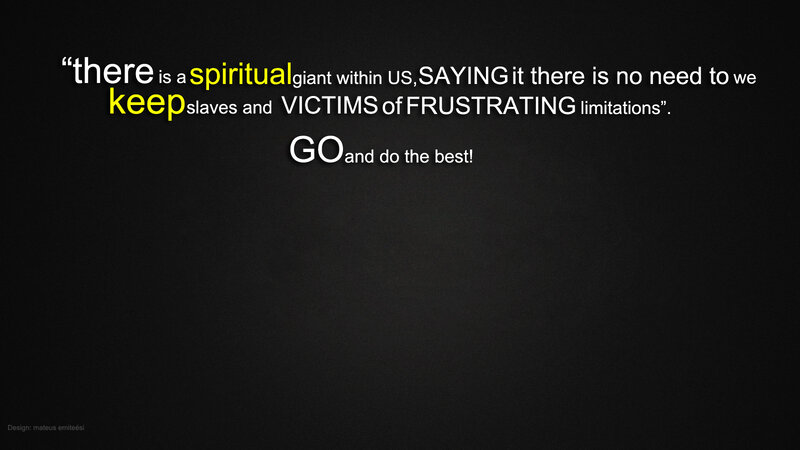 Text on Black Background — Inspirational, Minimalist