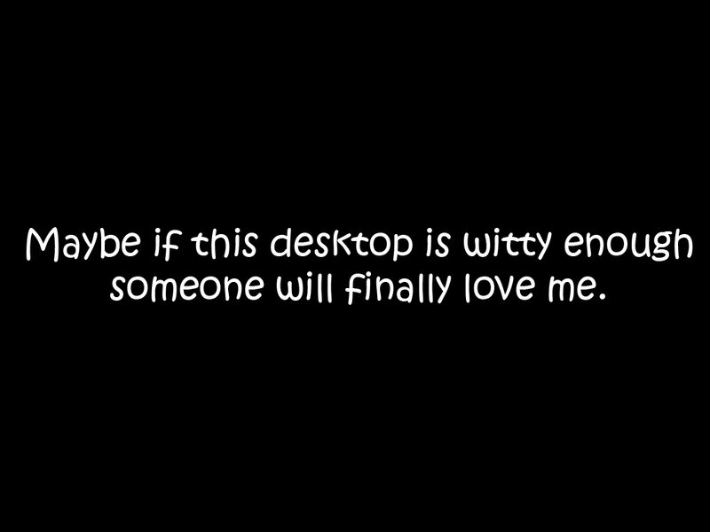Text on Black Background — Melancholic, Minimalist