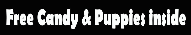 Text on Black Background — Minimalist, Vector Art, White Text