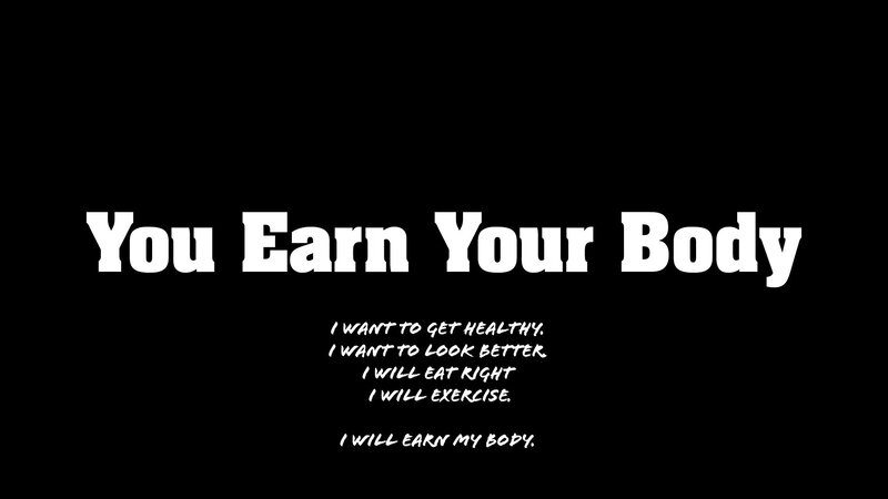 Text on Black Background — Motivational, Minimalist, White Text