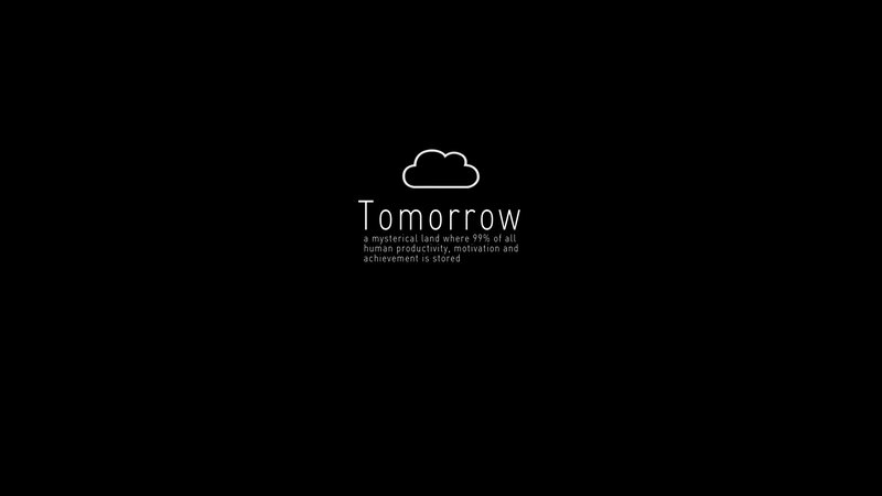 Text on Black Background — Neutral, Minimalist, Cloud Icon