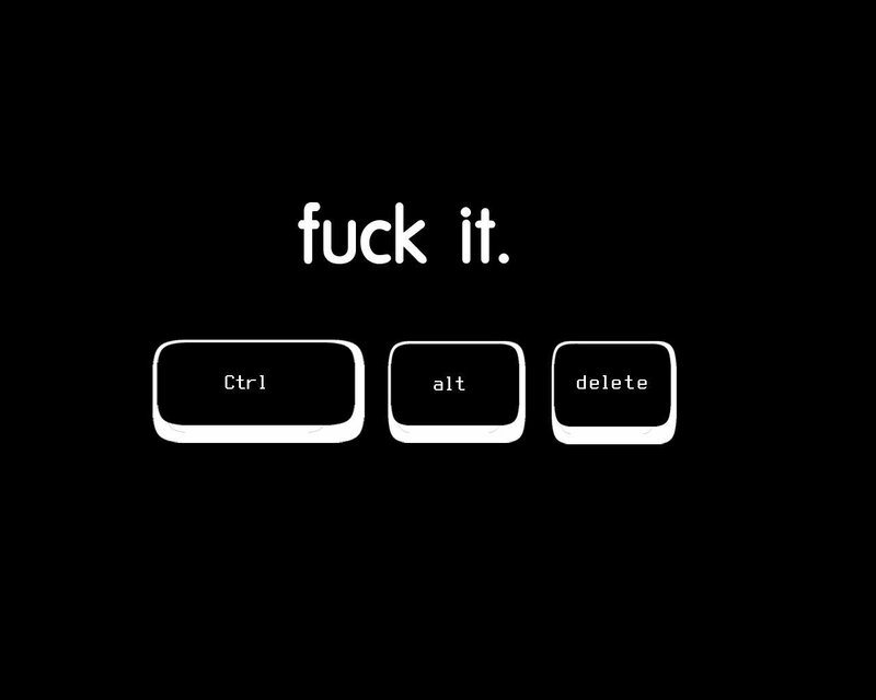 Text on Black Background — Neutral, Minimalist, Keyboard Keys