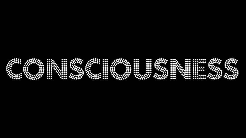 Text on Black Background — Neutral, Minimalist, White Dots