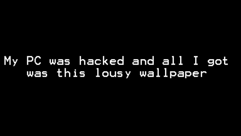 Text on Black Background — Neutral, Pixel Art