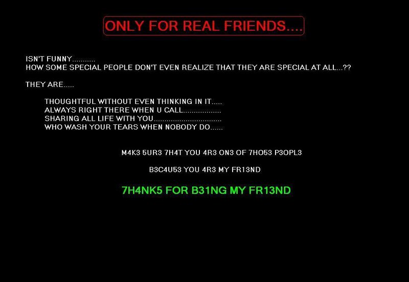 Text on Black Background — Reflective