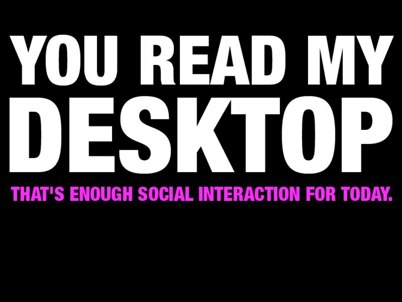 Text on Black Background — Sarcastic