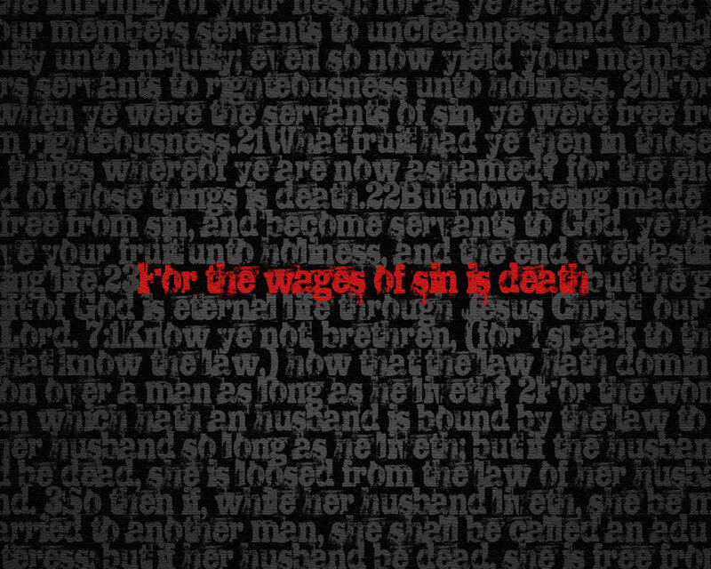 Text on Black Background — Serious, Digital Art, Red Text