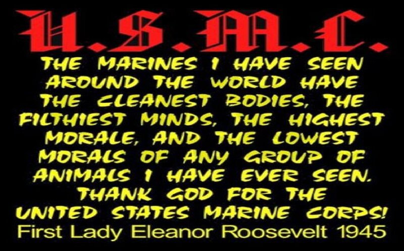 Text on Black Background — Serious, Digital Art, U.s.m.c.
