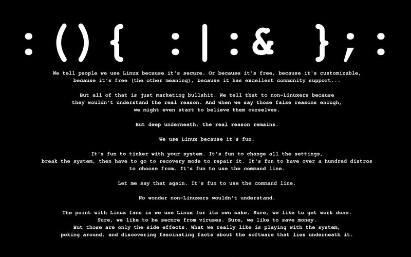 Text on Black Background — Serious, Minimalist, Code Syntax