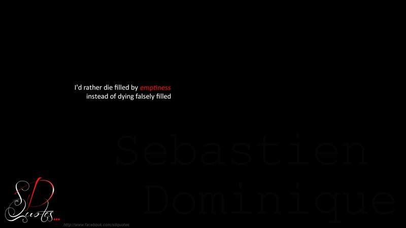 Text on Black Background — Serious, Minimalist, Quote, Logo