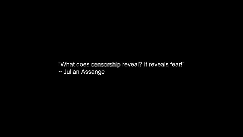 Text on Black Background — Serious, Minimalist, Quote, Name