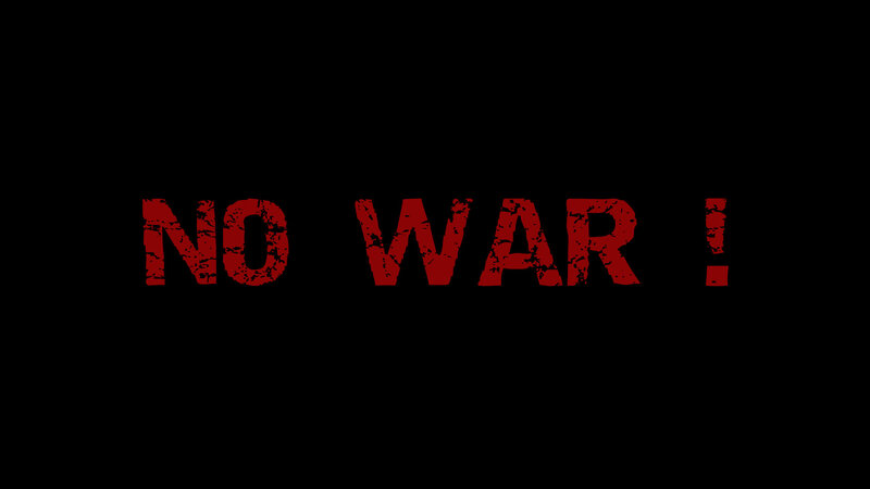 Text on Black Background — Serious, Minimalist, Red Text