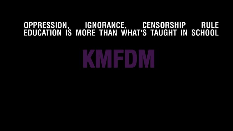 Text on Black Background — Serious, Minimalist, White, Purple