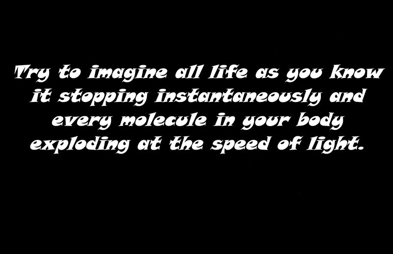Text on Black Background — Thoughtful, Minimalist, White Text