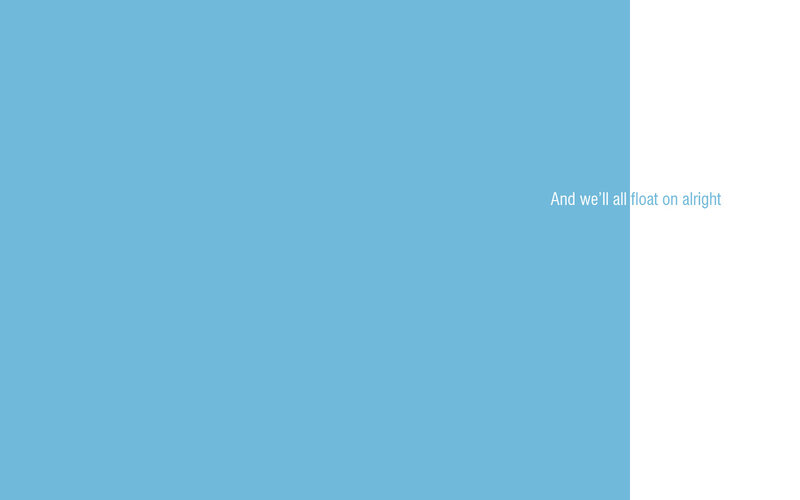 text on blue and white background