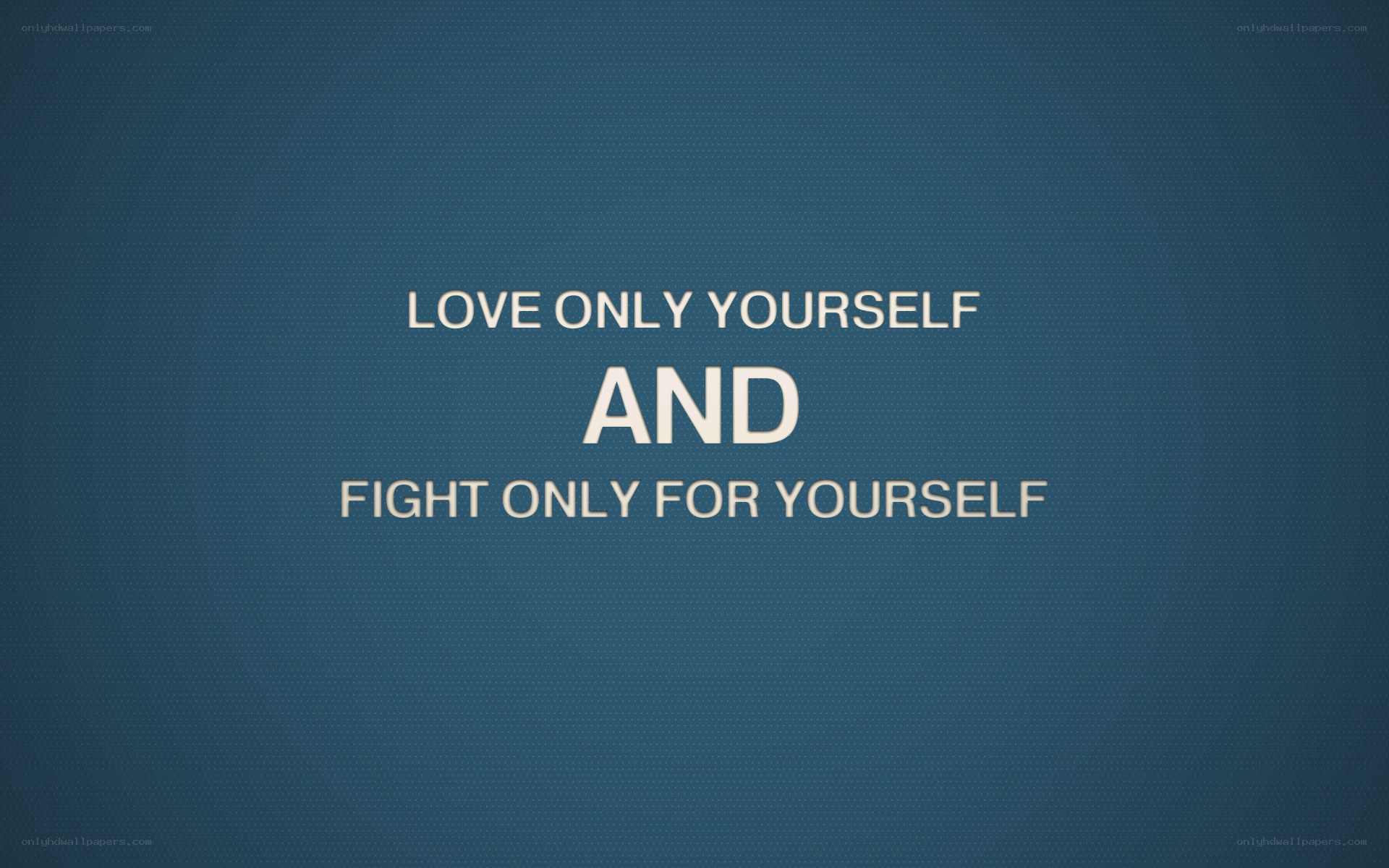 text on blue background