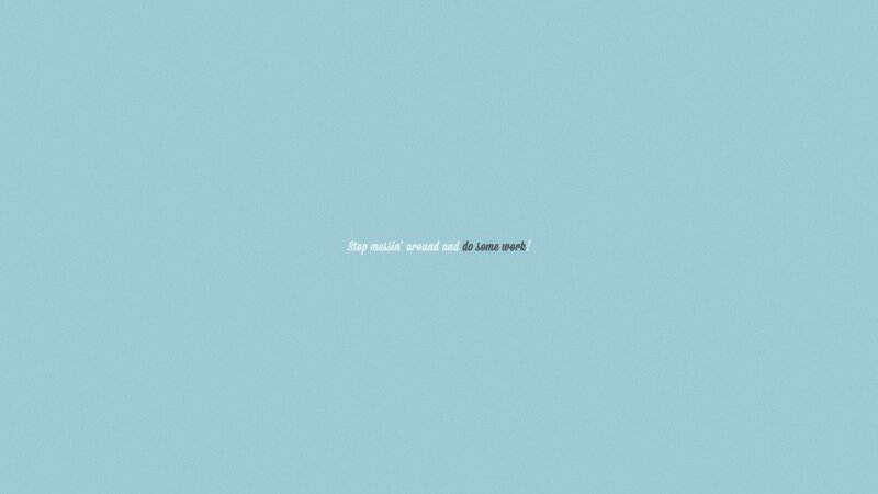 text on blue background