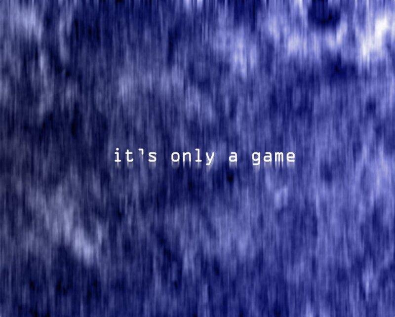 text on blue background