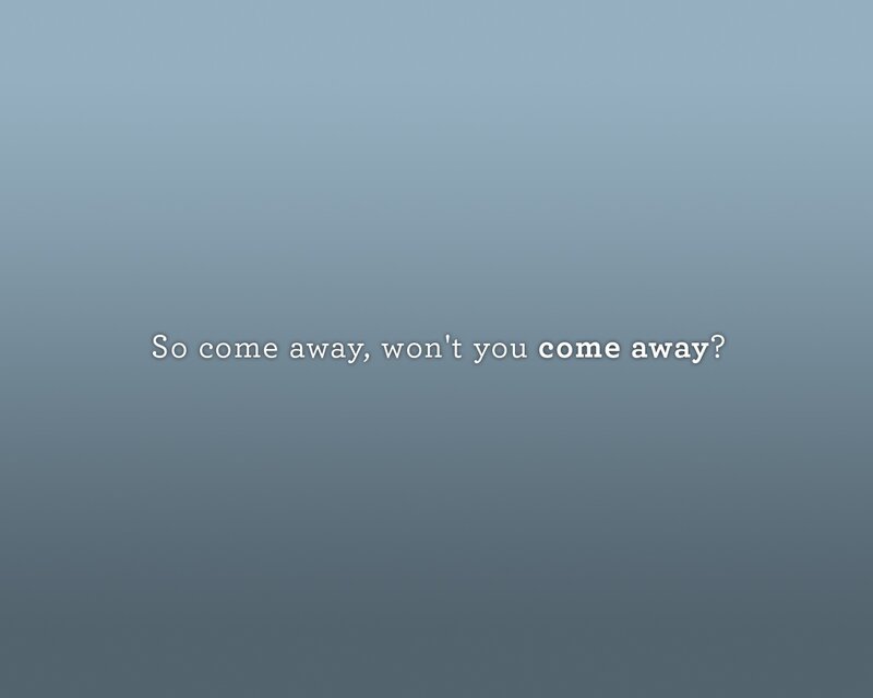 text on blue background