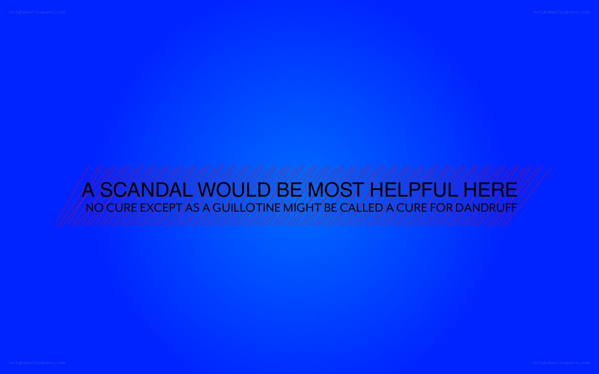 text on blue background