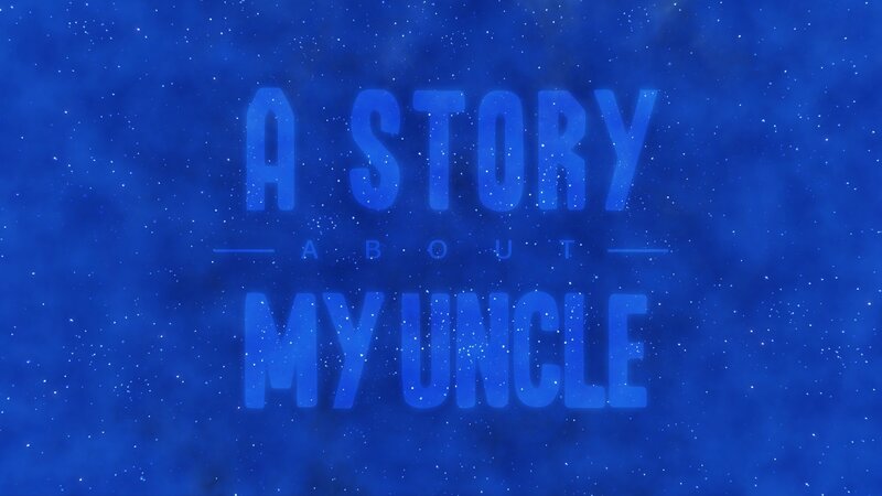 Text on Blue Background — Calm, Night