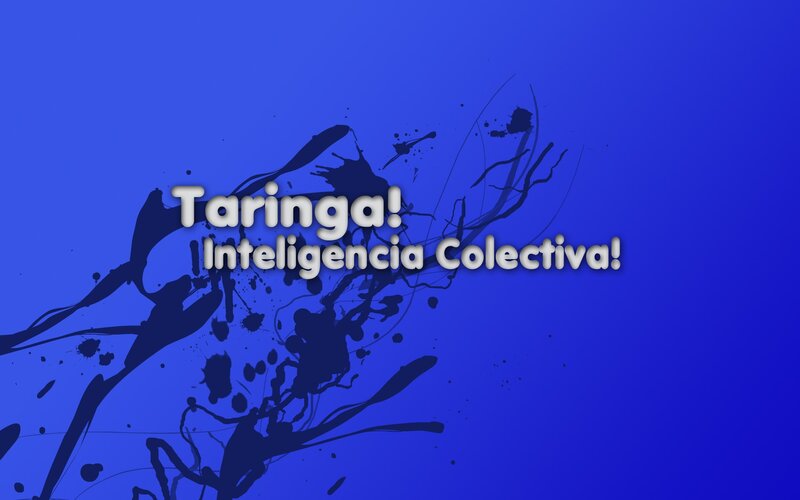 Text on Blue Background — Dynamic, Digital Art