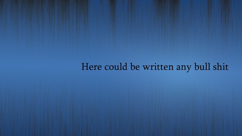 Text on Blue Background — Neutral, Abstract