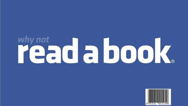 Text on Blue Background — Neutral, Minimalist, Barcode