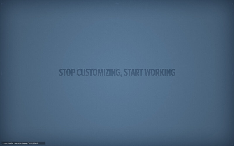 Text on Blue Background — Neutral, Minimalist
