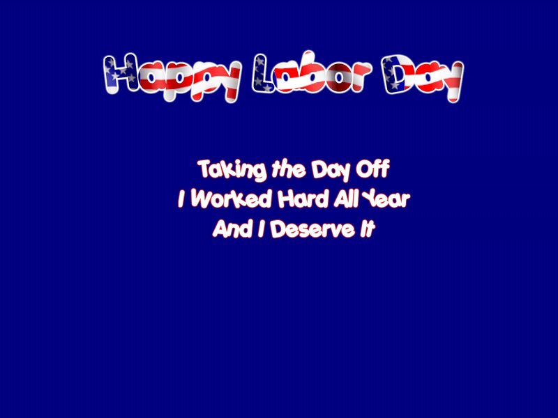 Text on Blue Background — Patriotic