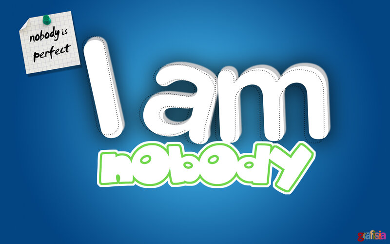 Text on Blue Background — Playful