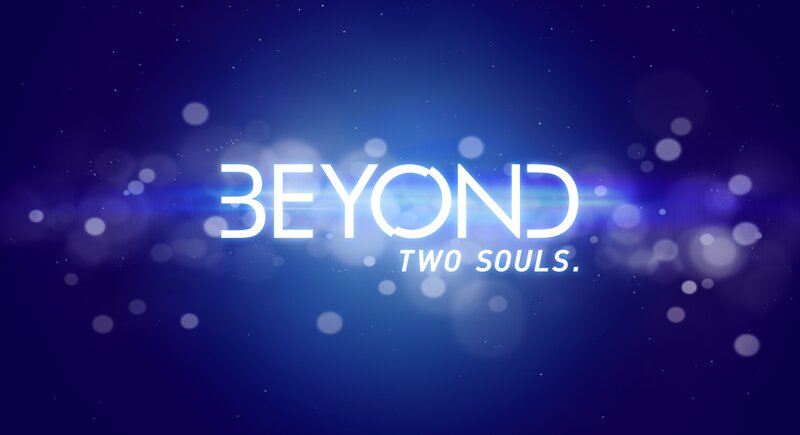 Text on Blue Background — Serene, Digital Art, Bokeh Lights