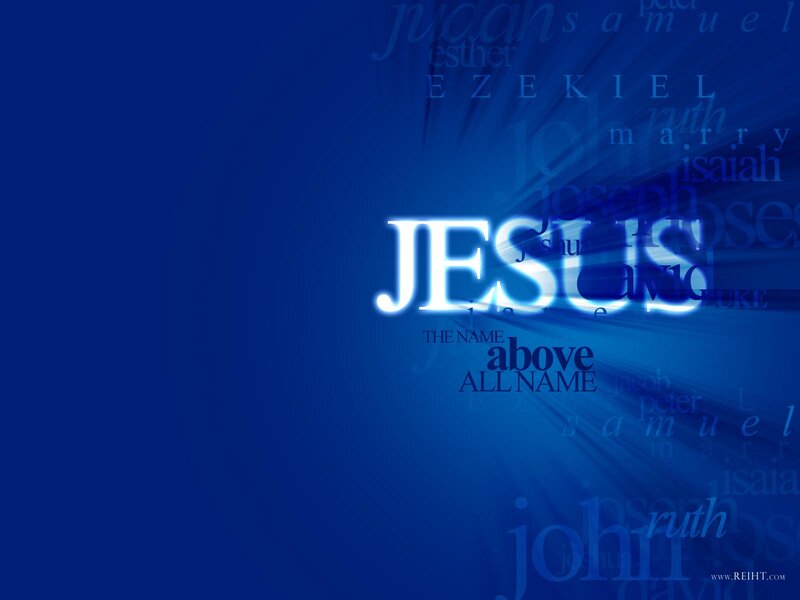 Text on Blue Background — Serene, Digital Art