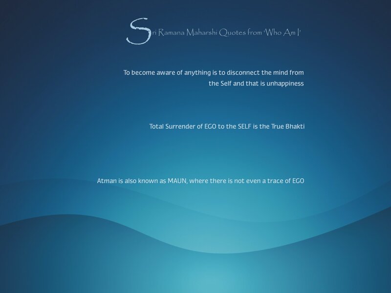 Text on Blue Background — Serene, Minimalist, Wave Pattern