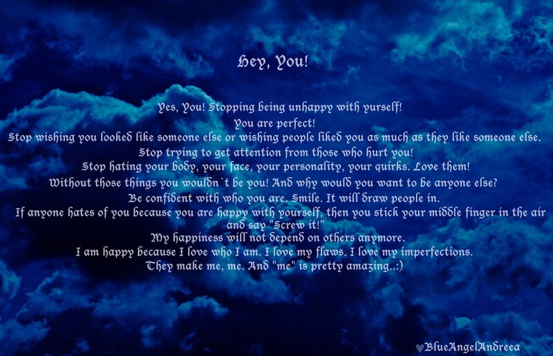Text on Blue Sky