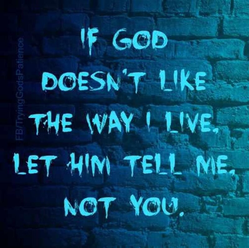 Text on Brick Wall — Blue