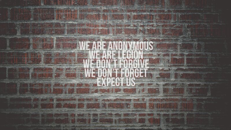 Text on Brick Wall — Gray