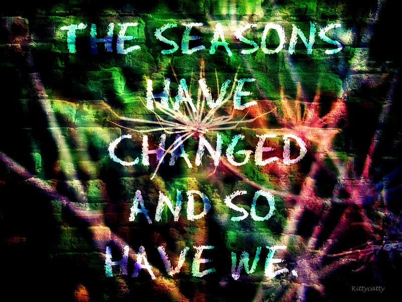 Text on Brick Wall — Green