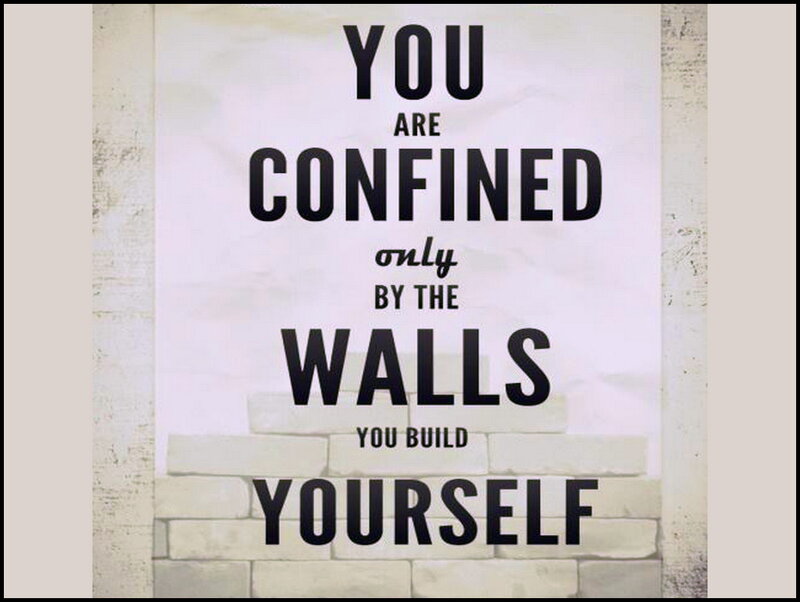 Text on Brick Wall — White