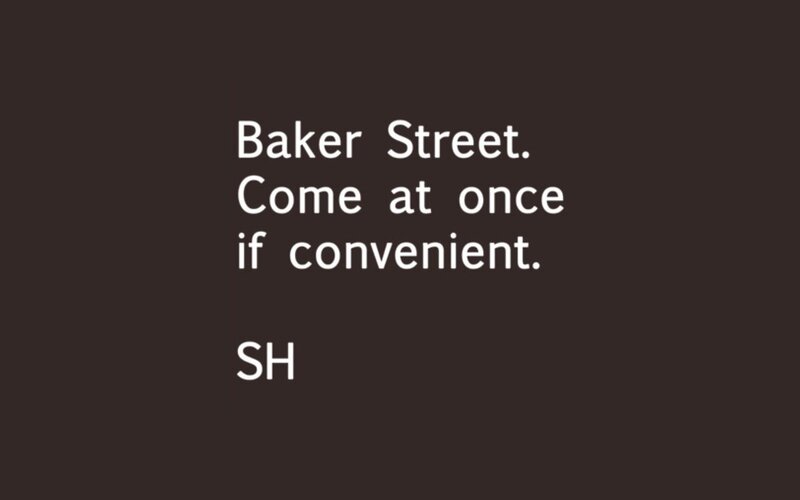 text on brown background
