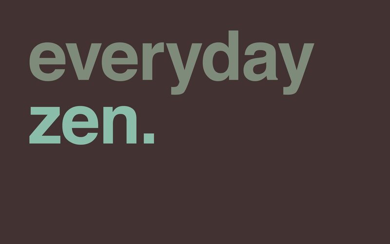 Text on Brown Background — Calm, Minimalist, Green