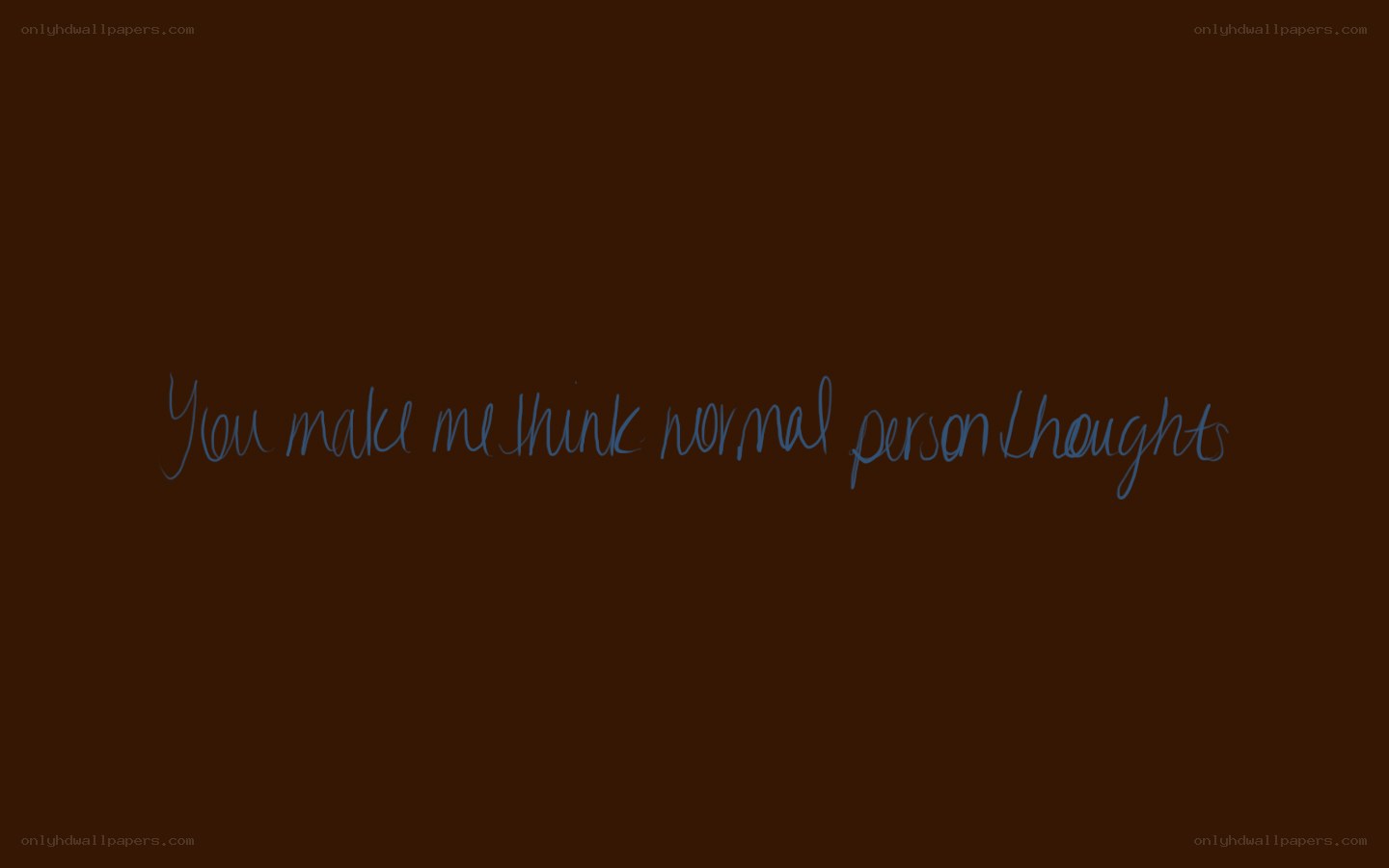 text on brown background