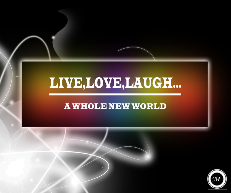 Text on Colorful Background — Black, Inspirational
