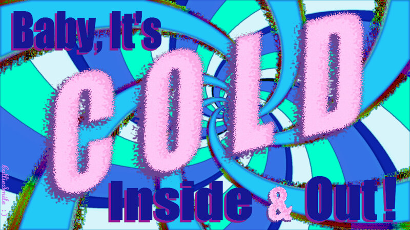 Text on Colorful Background — Blue, Vibrant
