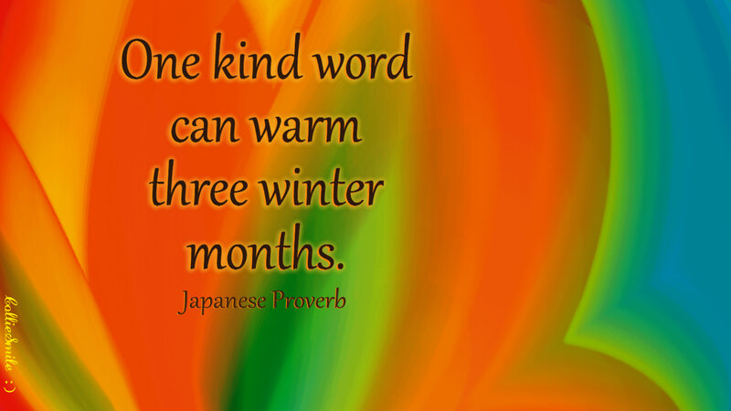 Text on Colorful Background — Orange, Calm, Digital Art