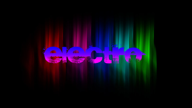 Text on Colorful Background — Purple, Vibrant, Digital Art