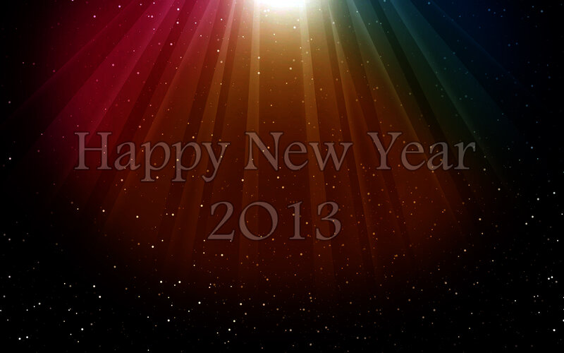 Text on Colorful Background — Red, Celebratory