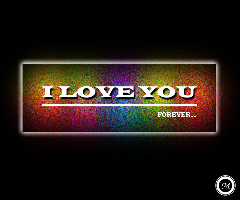 Text on Colorful Background — Red