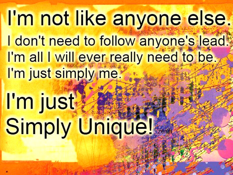 Text on Colorful Background — Yellow, Confident