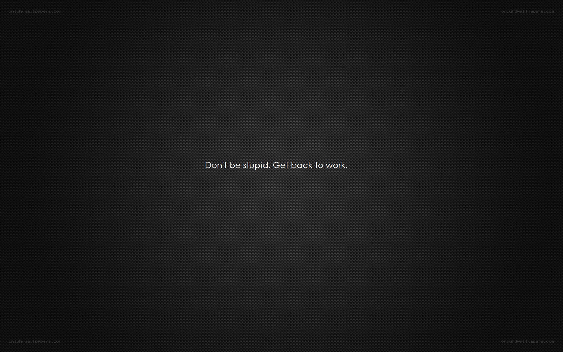 text on dark background